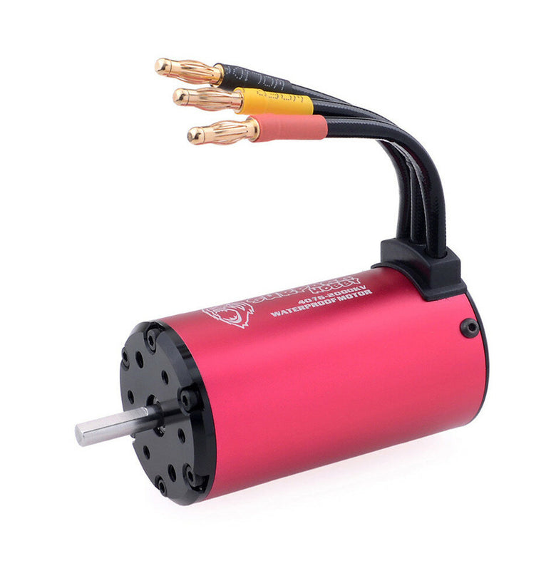 Surpass Hobby 4076 KK Series 2-4S Brushless Waterproof Motor 1350/1550/1700/2000/2250KV for 1/8 RC Car