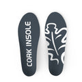 Senthmetic C2001 Men Cork Insole Arch Support Correction Sports Insoles for Casual Sports Shoes