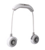 USB Rechargeable Portable Hanging Neck Fan 3 Speeds LED Rechargeable Mini Sports Fans