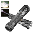 30W LED Long-range Flashlight / XHP50 800LM Telecscop Zoom Strong Light Tybe-C USB Rechargeable LED Torch