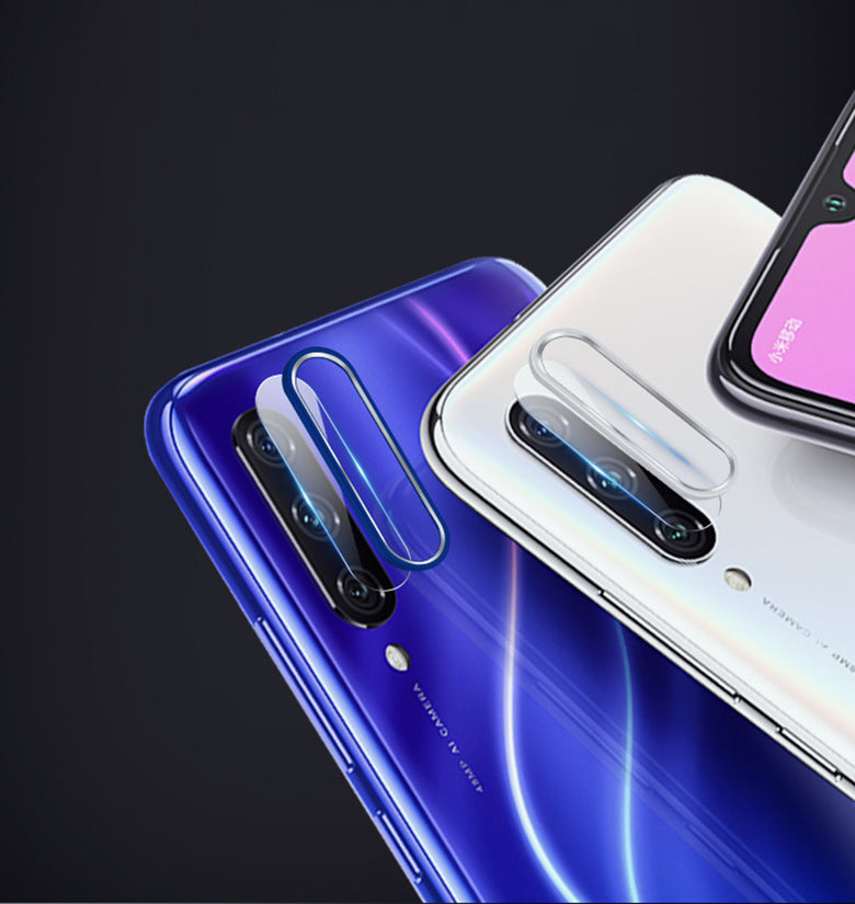 Bakeey Anti-scratch Aluminum Metal Circle Ring + Soft Rear Phone Camera Lens Protector for Xiaomi Mi A3 / Mi CC9e Non-original