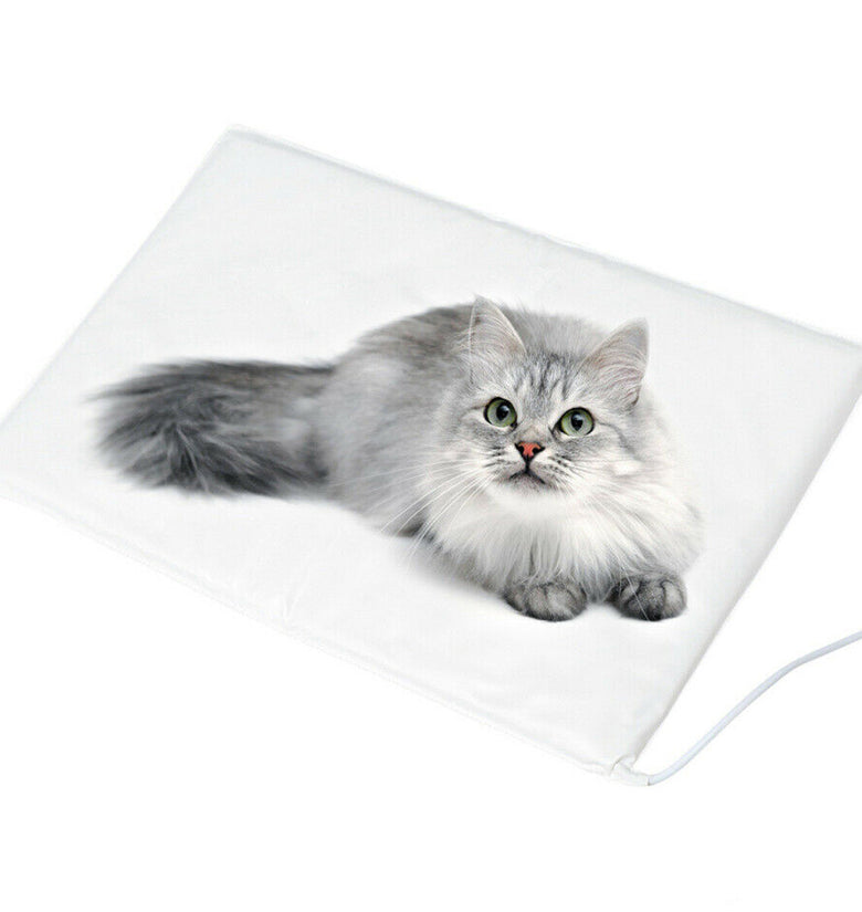 Electric Pet Heat Mat Heated Heating Pad Blanket Dog Cat Waterproof