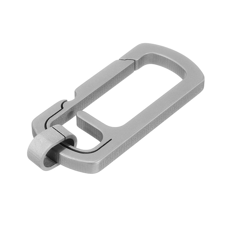 Titanium Keychain Corkscrew Carabiner Multifunction Key Ring Waist Hanging Backpack Spot