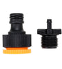 Adjustable Misting Cooling Irrigation System Kit Tubing Hose 20M with 25 Nozzles