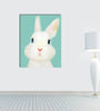 Miico Hand Painted Oil Paintings Cartoon Rabbit Paintings Wall Art For Home Decoration