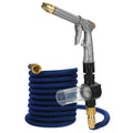 15M Car Washer Water Sprayer Washing Machine Telescopic Hose Garden Irrigation Watering Sprinkler Set