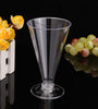 25Pcs Dessert Mousse Cake Cup Canape Dishes Clear Plastic Jelly Goblet Party