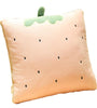 027 Sleeping Pillow 35*35cm Foldable Cartoon Cactus Blanket Sofa Bed Air Condition Blanket Cushion Travel Warm Blanket