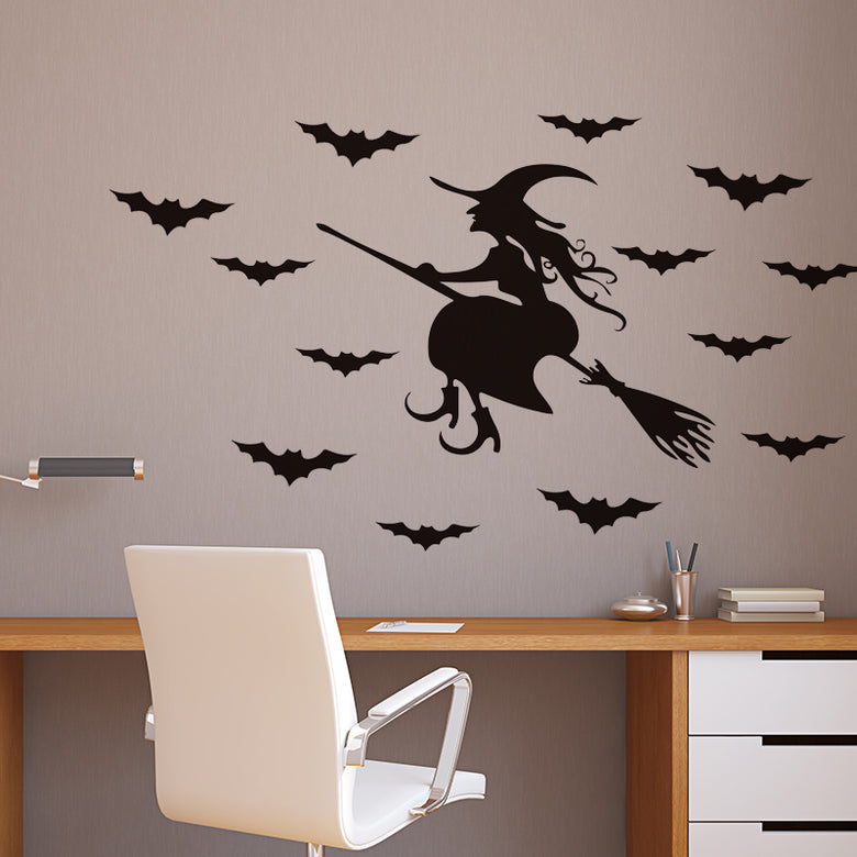 Miico FX3028 Halloween Sticker Wall Sticker Removable Stickers For Room Decoration