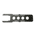 Dragon Frog 3 Inch 139mm Frame Kit Spare Part 1.5mm Upper Plate Carbon Fiber