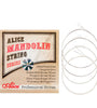 Alices AM08 Mandolin Strings Plated Steel&Silver-Plated Copper Wound Strings 1st-4th 010-034