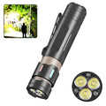 3*XPG LED Multifunctional Waterproof Flashlight Type-C Charging Head Luminous Band Clip Outdoor Adventure Flashlight