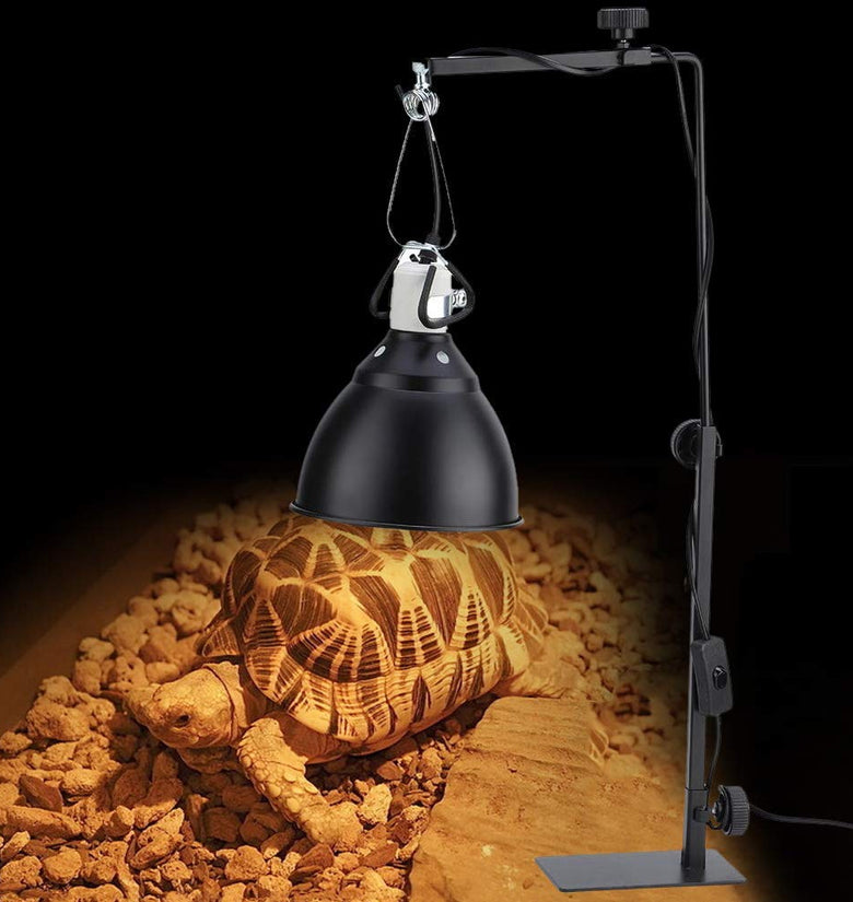 Iron Bracket Light Stand Reptile Backlight Adjustable Tortoise Lamp Holder Rack