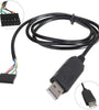 6Pin FTDI FT232RL USB To Serial Adapter Module USB TO TTL RS232  Cable