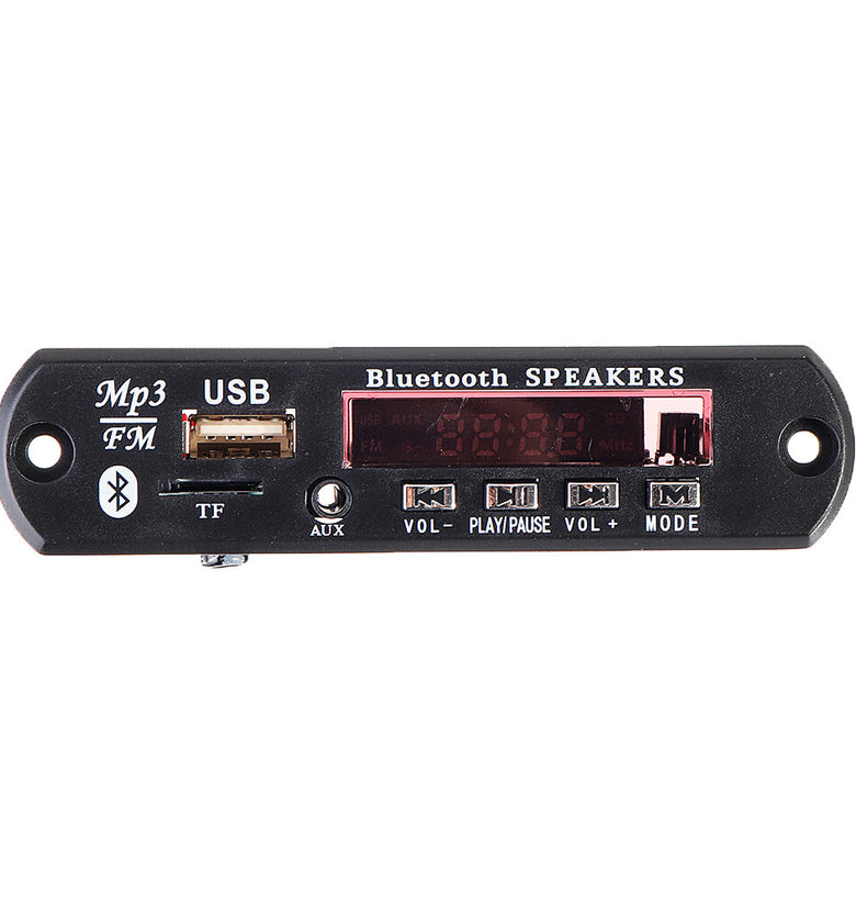 12V bluetooth 5.0 Power Lossless MP3 Audio Decoder Board Accessories for Pull Rod Audio USB AUX TF