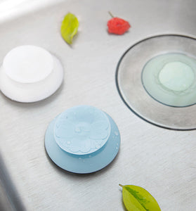 HonanSilicone Drain Stopper Hair Catcher 2 in 1 Deodorant Sink Bathtub Kitchen Floor Drain Protector