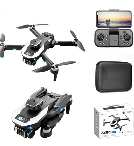 S150 Drones With Camera For Adults 4k Hd Auto Return Intelligent Obstacle  Avoidance One-Touch Take-Off And Landing Beauty Shot Dron (BLACK)
