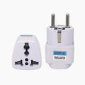 1PC 110V-250V 10A 500W Universal Type Charger Plug Adapter To EU UK US AU Charger Plug Converter