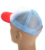 Adult Kids Children Red White Blue Adjustable Baseball Cap Outdoor Activity Sunscreen Sun Hat