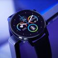 [30 Days Standby]Zeblaze GTR 1.3'' Full Touch Curved Screen bluetooth 5.1 Heart Rate Blood Pressure Monitor Female Cycle Tracker Smart Watch