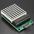 2Pcs MAX7219 Dot Matrix MCU LED Display Control Module Kit