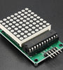 2Pcs MAX7219 Dot Matrix MCU LED Display Control Module Kit